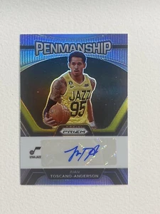 Juan Toscano Anderson 2023-24 Panini Prizm Penmanship Auto PNM-JTA - Picture 1 of 2