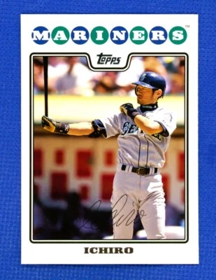 2008 Topps - #320 Ichiro Suzuki Seattle Mariners - Image 1 of 2