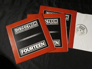 DiscoTech FOURTEEN Peter Gabriel Donna Summer Inner USA UNPLAYED DJ 3x12 inch - Picture 1 of 2