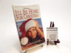 Walt Disney's I'll Be Home For Christmas VHS Tape Holiday Jonathan Taylor Thomas - Picture 1 of 5