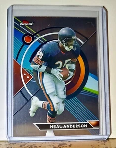 Neal Anderson 2023 Topps Finest NFL #160 Card Chicago Bears - Picture 1 of 2