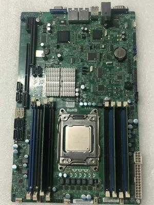 Super Micro X9SRW-F - Server Mainboard w/ CPU & RAM (SEE PHOTOS). - Image 1 of 4