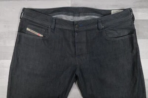 Pantalones de mezclilla para hombre Diesel ZATINY azul oscuro regular bootcut W38 L32 lavado 0088Z - Imagen 1 de 14