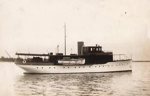 USS Yacht Merdonia 1920s Press Photo Ship Luxury Steamship *P159b - Picture 1 of 2