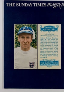 BOBBY CHARLTON World Cup JOHN BULMER Brian Duffy ROGER LAW Sunday Times magazine - Picture 1 of 4
