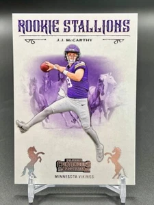 Panini Contenders 2024 - Rookie Stallions JJ McCarthy #9 (RC) - Imagen 1 de 1