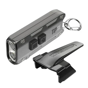 Nitecore Tip SE 700 Lumen Rechargeable Keychain EDC Flashlight Grey - Picture 1 of 9