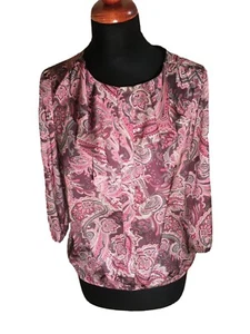 Judith Williams Damen Bluse Top Shirt Xs S M Lila Rose Business 34 36 Hemd Chic - Bild 1 von 12