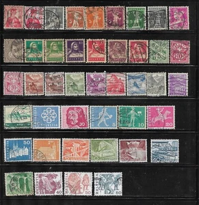 83 Used Switzerland Stamps - Picture 1 of 3