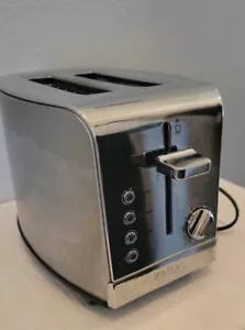 Krups Chrome Toaster 2 Slice 3 Function Working - Picture 1 of 7