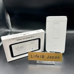 Samsung Galaxy 5G Routeur Wi-Fi Mobile SCR01 Portable Sans SIM Blanc du Japon - Photo 1/22