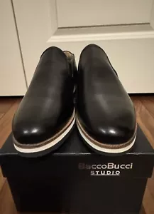 BACCO BUCCI MENS SHOES - SIZE 8.5 - NEW IN BOX! - Picture 1 of 9