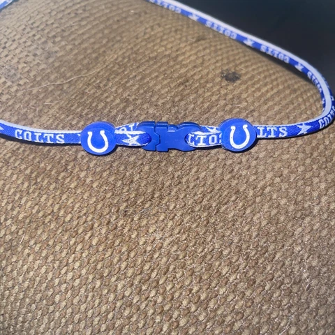 Football Team Titanium Necklace  NEW Indianapolis Colts Cover