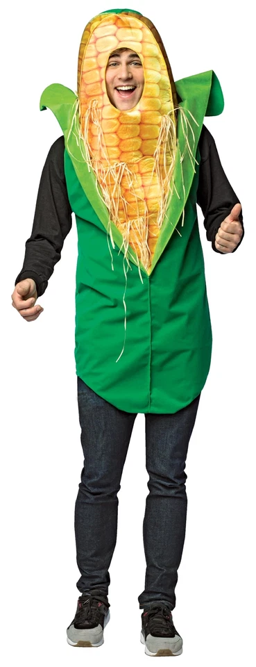 Adult Get Real Corn on The COB Vegetable Healthy Food Costume GC6951