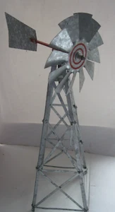 Vintage MODEL TRAIN METAL WINDMILL - Picture 1 of 5