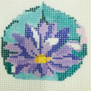 2 handbemalte Nadelspitzenmuster Sonne & Blume Nadelspitze inkl. San Fran  - Bild 1 von 8