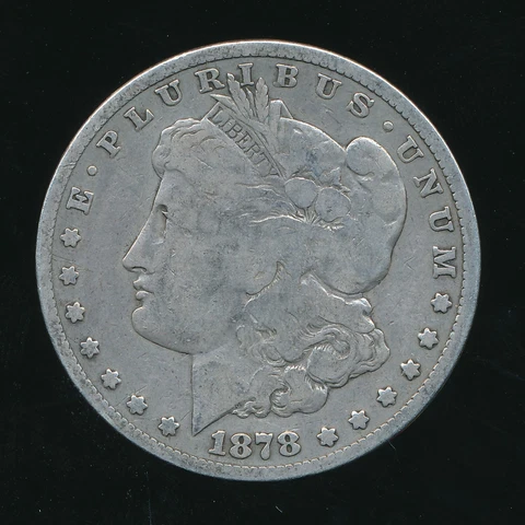 1878-CC MORGAN SILVER DOLLAR $1 ~ CIRCULATED DAMAGED ~ SHIPS FREE! Cover