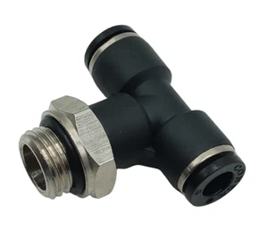 Lot of (5) Conek PB06-G02 Male Branch Tee 6mm Tube G1/4 Thread PTC Fitting - Bild 1 von 2