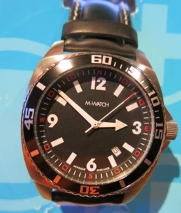 M Watch by Luminox HAU  Retro Driver Uhr Swiss Made - Picture 1 of 4