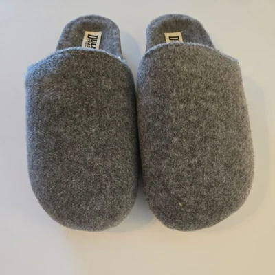 Zapatilla zueco de fieltro DULUTH TRADING Co mujer 8M gris poliéster base de corcho 53402 Foto 1 de 4