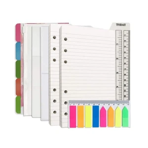 Lined Refill Paper Kit for Filofax Personal Planner - 100 Sheets + Accessories - Picture 1 of 7