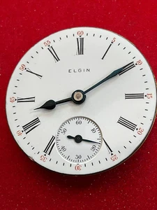 Elgin pocket watch movement 18s - Picture 1 of 5