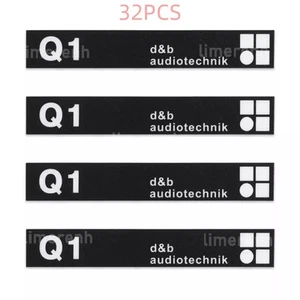 distintivo logo db d&b QSUB audiotechnik pezzo di ricambio - Foto 1 di 4
