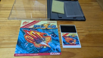 FINAL BLASTER PC Engine Hu CARD Japan Import Free shipping FedEx DHL Tested - Image 1 of 4