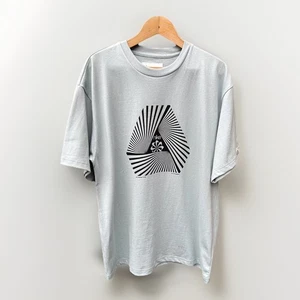 Nike Men’s T-Shirt NRG MTZ Size Large Light Blue Logo Crew Tee Top Sports New - Picture 1 of 10