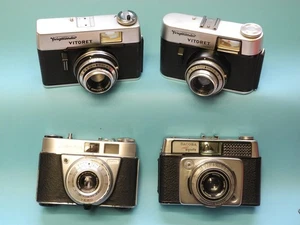 Konvolut 4 Sucherkameras: 2x Voigtländer Vitoret, 1x Retinette 1A, 1x Dignette - Bild 1 von 13