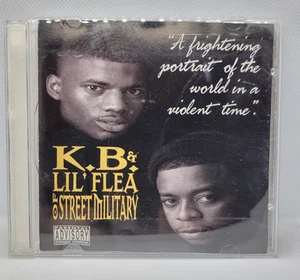 K.B. & Lil' Flea "A Frightening Portrait Of The World In A Violent Time" CD 1997 - Picture 1 of 5
