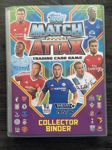 Topps Match Attax 2015-16 "15-16" Complete Set In Binder & 18 Limited Editions! - Picture 1 of 15