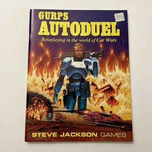 GURPS Autoduel Roleplaying in the World of Car Wars Steve Jackson Games 1986 PB - Picture 1 of 9
