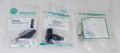(Lot of 3) Neutrik 1x NC3MX-BAG 1x NP3C-BAG 1x Unknown P/N - Image 1 of 3
