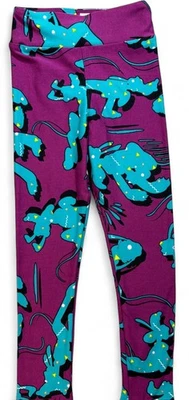 NEW Youth Small / Medium Disney LaLaRoe Pluto Leggings  - Image 1 of 3
