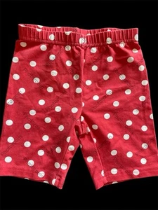 Hanna Andersson EUC Red/White Polka Dot Peruvian Cotton/Lycra Knit Shorts-5yrs - Picture 1 of 4