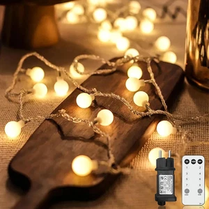 Catena Luminosa, 15M 120LED Catena Luminosa Di Luci Led, 8 Modalità, Catena Lumi - Foto 1 di 12
