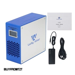 Lucky Miner LV07 SHA256 Bitcoin Miner with Hashrate 1TH/S and Power Supply new - Picture 1 of 6