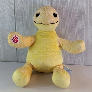Peluche Build A Bear tortuga marina amarillo sin concha peluche usado en excelente estado - Imagen 1 de 7