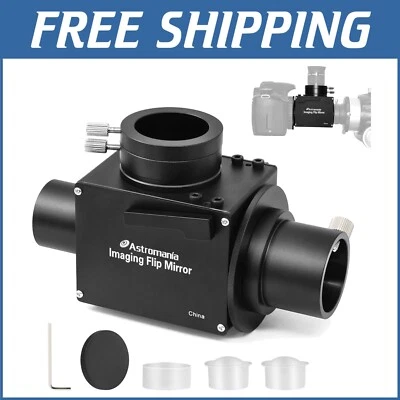 Lightweight 1.25" Flip Mirror Telescope Accessory for Perfect Focusing & Viewing - Image 1 of 4