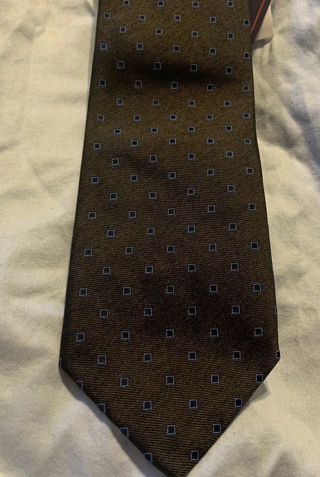  ISAIA NAPOLI  Silk Tie Necktie Handmade IN ITALY - Image 1 of 4