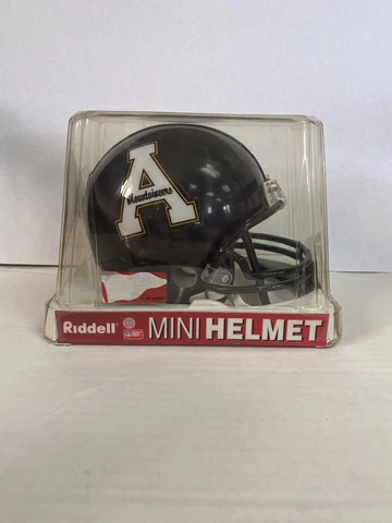 APPALACHIAN STATE MOUNTAINEERS RIDDELL NCAA AUTHENTIC MINI FOOTBALL HELMET Cover