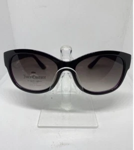 juicy couture New sunglasses black purple sparkle frames Gray Lens WJC81SG04 - Picture 1 of 7