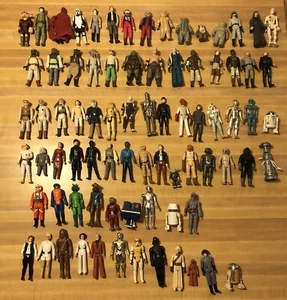1977 - 1984 Vintage Star Wars First 79 Action Figures Full Set Original Kenner - Picture 1 of 17