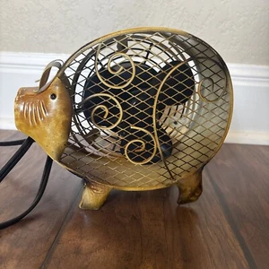 Pig Hog Metal Fan Zhifa Electrical Farm Deco Breeze Works!! - Picture 1 of 6