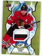 2021-22 Upper Deck Ice Jerseys Gold Patch #8 Patrick Kane PATCH 15/15 - CHICAGO