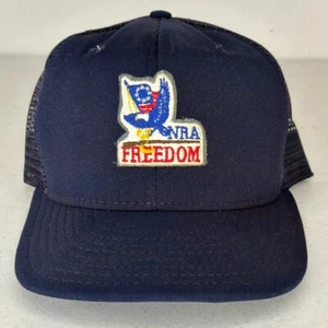 NRA Freedom Mütze Strapback Patch Adler Vintage Flagge rot weiß blau Logo Hut - Bild 1 von 7