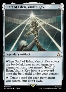 Staff of Eden, Vault's Key FOIL #76 | ACR Assassin's Creed | MTG - Picture 1 of 1