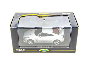Ebbro 1/43 2007 Nissan GT-R Silver Diecast Model Car - Picture 1 of 5