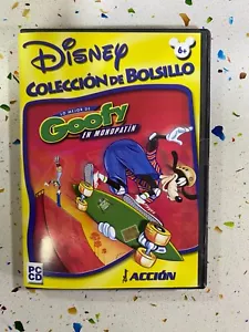 DISNEY LO MEJOR DE GOOFY EN MONOPATIN JUEGO PC CD INCLUYE MANUAL ESPAÑOL - Picture 1 of 5
